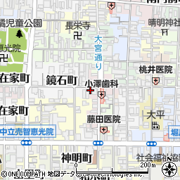 京都府京都市上京区下石橋南半町42周辺の地図