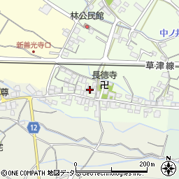 滋賀県栗東市林31周辺の地図