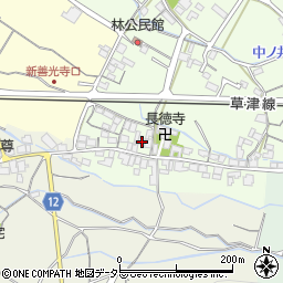 滋賀県栗東市林31周辺の地図