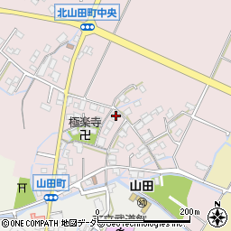 滋賀県草津市北山田町36周辺の地図