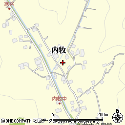 静岡県静岡市葵区内牧1443周辺の地図