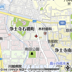 京都府京都市左京区浄土寺石橋町3周辺の地図