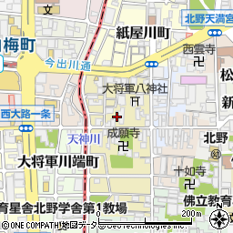 京都府京都市上京区西町63周辺の地図