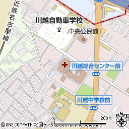 川越町役場総合センター　あいあいセンター周辺の地図