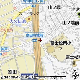 愛知県刈谷市今川町赤羽根周辺の地図