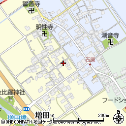滋賀県蒲生郡日野町増田140周辺の地図