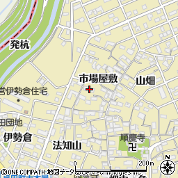 愛知県刈谷市泉田町市場屋敷32周辺の地図