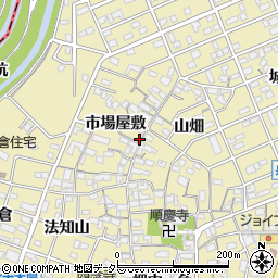 愛知県刈谷市泉田町市場屋敷59周辺の地図