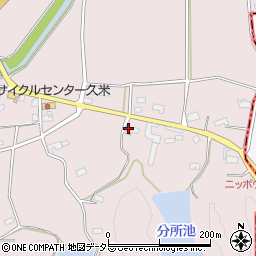 岡山県津山市戸脇1181周辺の地図