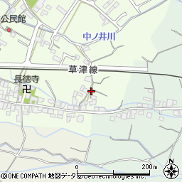 滋賀県栗東市林55周辺の地図