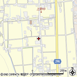 兵庫県西脇市野中町221周辺の地図