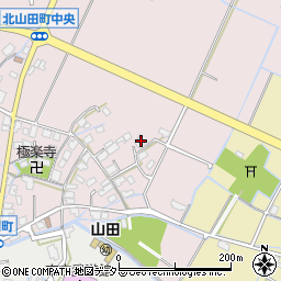 滋賀県草津市北山田町177周辺の地図