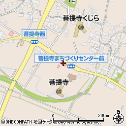 菩提寺診療所周辺の地図