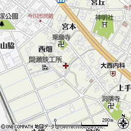 愛知県刈谷市今岡町西畑49-3周辺の地図