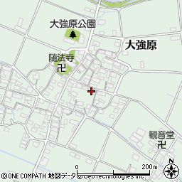 三重県三重郡菰野町大強原736周辺の地図