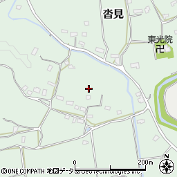 千葉県南房総市沓見周辺の地図