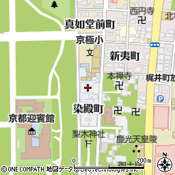 京都府京都市上京区染殿町周辺の地図