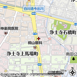 京都府京都市左京区浄土寺東田町18周辺の地図