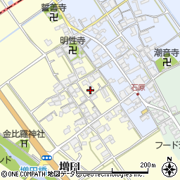 滋賀県蒲生郡日野町増田139周辺の地図