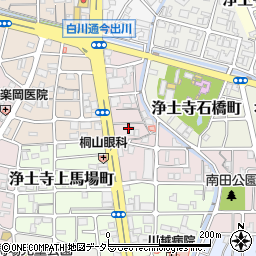 京都府京都市左京区浄土寺東田町23周辺の地図