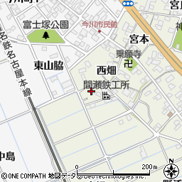 愛知県刈谷市今岡町西畑41周辺の地図