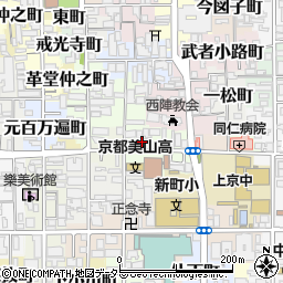 京都府京都市上京区元真如堂町366周辺の地図