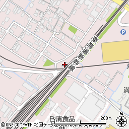 滋賀県栗東市下鈎247周辺の地図