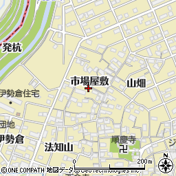愛知県刈谷市泉田町市場屋敷31周辺の地図