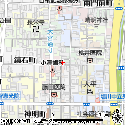 京都府京都市上京区下石橋南半町57周辺の地図