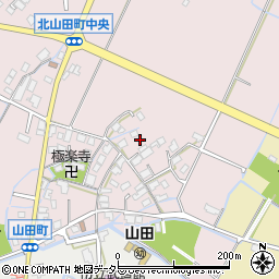 滋賀県草津市北山田町174周辺の地図