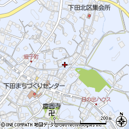滋賀県湖南市下田427周辺の地図