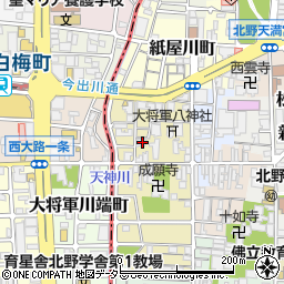 京都府京都市上京区西町64周辺の地図