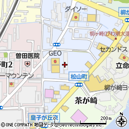 ドミノ・ピザ　大津松山店周辺の地図