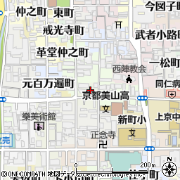 京都府京都市上京区西之口町226周辺の地図