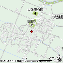 三重県三重郡菰野町大強原1225周辺の地図