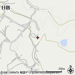岡山県美作市日指537周辺の地図
