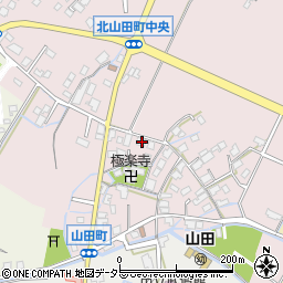 滋賀県草津市北山田町99周辺の地図