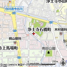 京都府京都市左京区浄土寺石橋町19周辺の地図