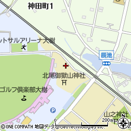 愛知県大府市北崎町西山畑周辺の地図