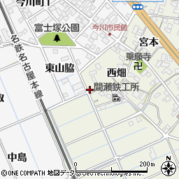 愛知県刈谷市今岡町西畑2周辺の地図