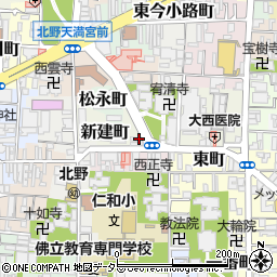 京都府京都市上京区新建町15周辺の地図