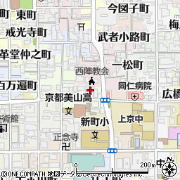 京都府京都市上京区元真如堂町374周辺の地図