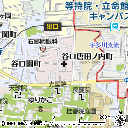 京都府京都市右京区谷口梅津間町5周辺の地図