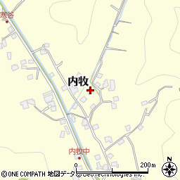 静岡県静岡市葵区内牧1370周辺の地図