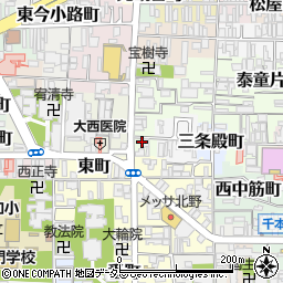 京都府京都市上京区一観音町418周辺の地図
