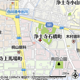 京都府京都市左京区浄土寺石橋町20周辺の地図