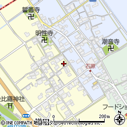 滋賀県蒲生郡日野町増田141周辺の地図