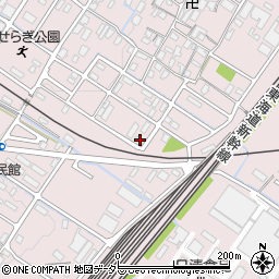 滋賀県栗東市下鈎1593周辺の地図