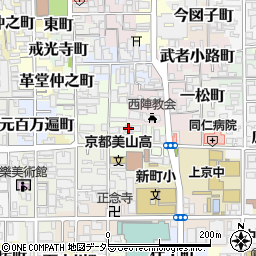 京都府京都市上京区元真如堂町364周辺の地図