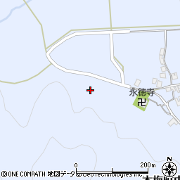 京都府亀岡市本梅町中野寺ノ上周辺の地図